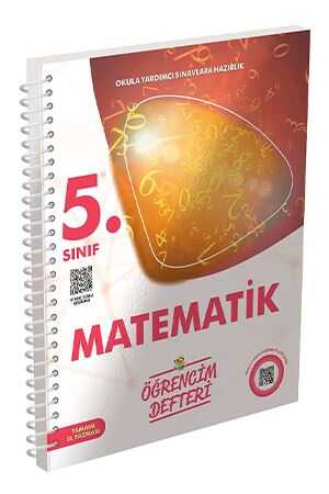 Murat 5. Sınıf Matematik Öğrencim Defteri Murat Yayınları