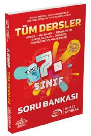 Murat 7. Sınıf Tüm Dersler Soru Bankası Murat Yayınları