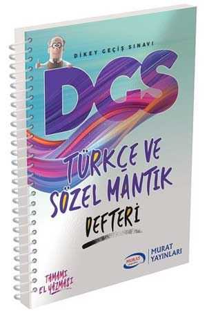 Murat DGS Türkçe ve Sözel Mantık Defteri Murat Yayınları