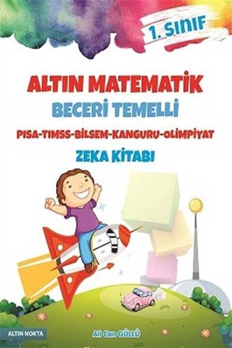 Nartest 1. Sınıf Altın Matematik Zeka Kitabı Nartest Yayınları