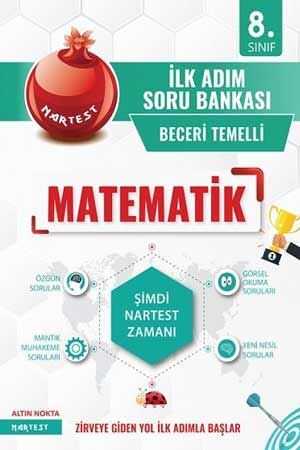 Nartest 8. Sınıf Matematik İlk Adım Soru Bankası Nartest Yayınları