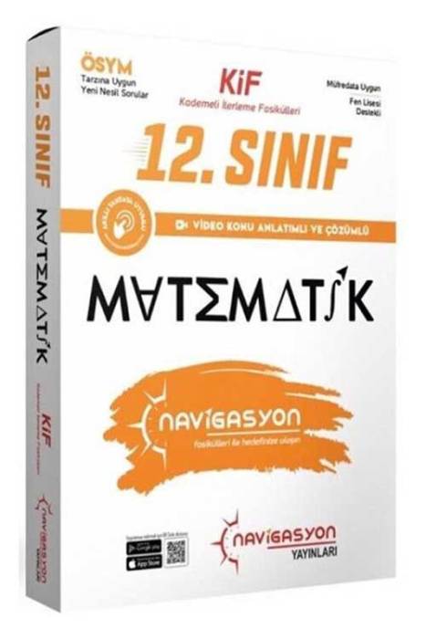 Navigasyon 12. Sınıf Matematik Kademeli İlerleme Fasikülü Soru Bankası Seti