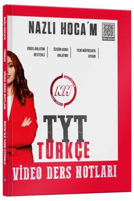 Nazlı Hocam TYT Türkçe Video Ders Kitabı KR Akademi Yayınları