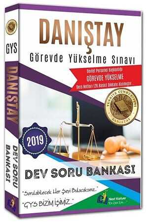 Next Level Kariyer 2019 GYS Danıştay Dev Soru Bankası Görevde Yükselme Next Level Kariyer Yayınları