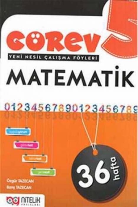 Nitelik 5. Sınıf Matematik Görev Yeni Nesil Çalışma Föyleri Nitelik Yayınları