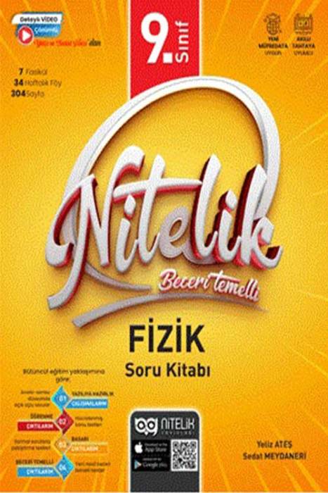 9. Sınıf Beceri Temelli Fizik Soru Bankası Nitelik Yayınları