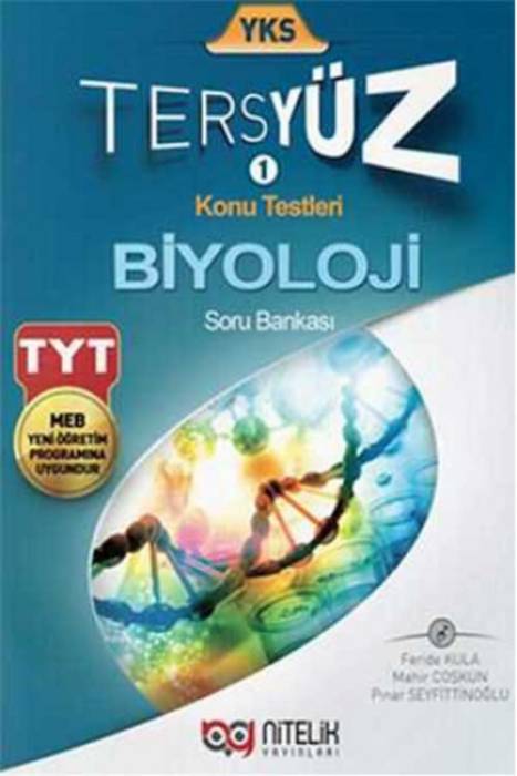 Nitelik YKS TYT Biyoloji Tersyüz Konu Testleri Testleri Tekrar Testleri Soru Bankası YENİ Nitelik Yayınları