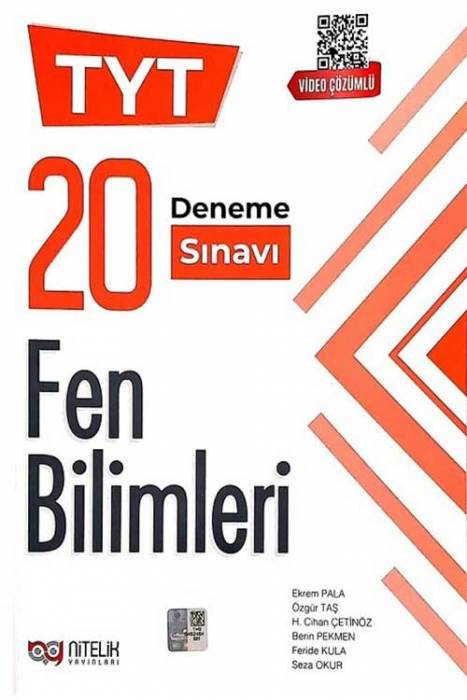 Nitelik YKS TYT Fen Bilimleri 20 Deneme Nitelik Yayınları