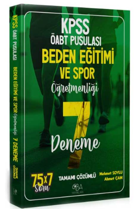 ÖABT Beden Eğitimi ve Spor Öğretmenliği 7 Deneme Çözümlü CBA Yayınları