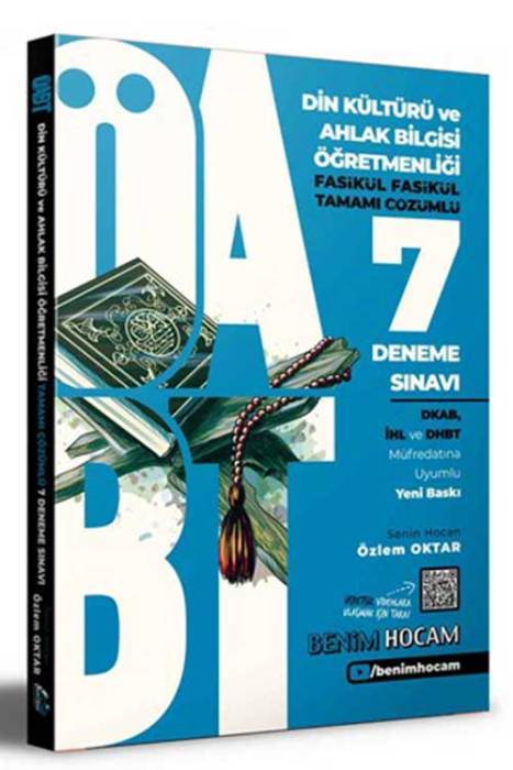 ÖABT Din Kültürü ve Ahlak Bilgisi Tamamı Çözümlü 7 Fasikül Deneme Benim Hocam Yayınları