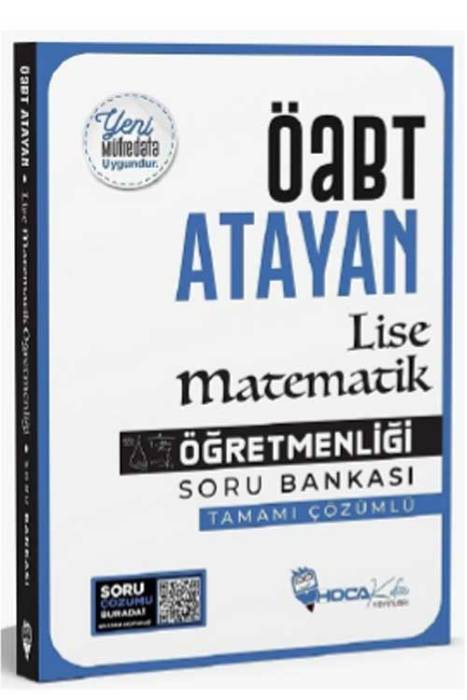 ÖABT Lise Matematik Öğretmenliği Atayan Soru Bankası Çözümlü Hoca Kafası Yayınları