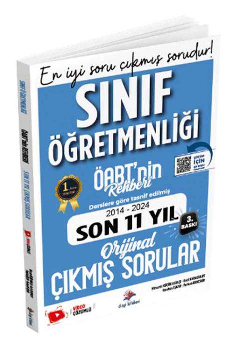 2025 ÖABT nin Rehberi Sınıf Öğretmenliği Çıkmış Sorular Son 11 Yıl Çözümlü Dizgi Kitap Yayınları