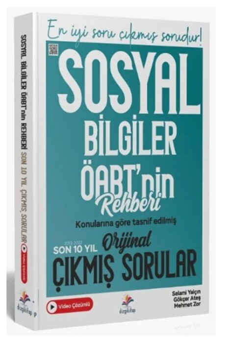 ÖABT nin Rehberi Sosyal Bilgiler Öğretmenliği Son 10 Yıl Çıkmış Sorular Video Çözümlü Dizgi Kitap Yayınevi