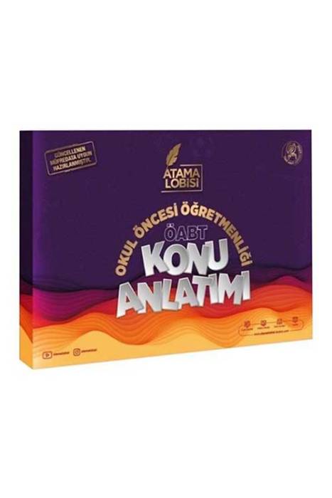 ÖABT Okul Öncesi Öğretmenliği Konu Anlatımı Atama Lobisi Yayınları