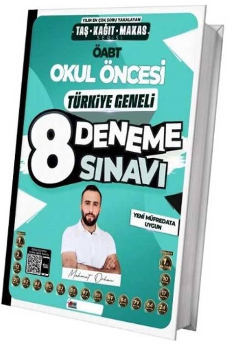 ÖABT Okul Öncesi Türkiye Geneli 8 Deneme Dijital Çözümlü TKM Akademi