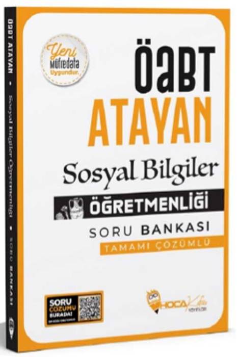 ÖABT Sosyal Bilgiler Öğretmenliği Atayan Soru Bankası Çözümlü Hoca Kafası Yayınları