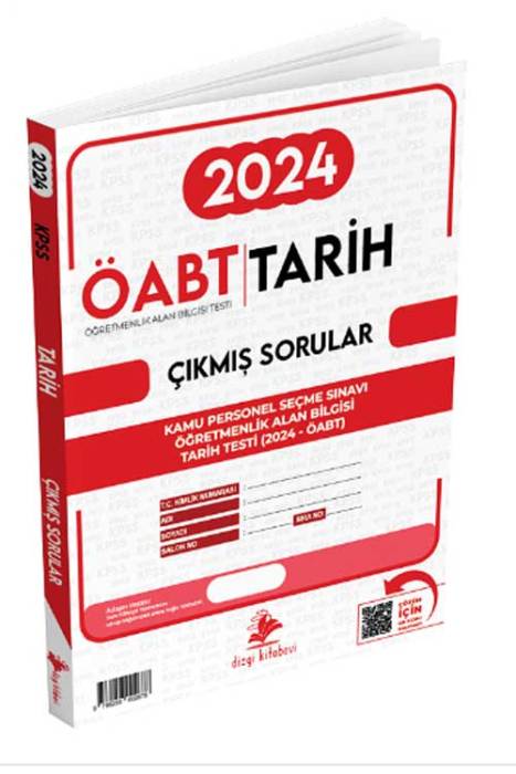 ÖABT Tarih Öğretmenliği 2024 Sınavı Çıkmış Sorular Çözümlü Dizgi Kitap Yayınları