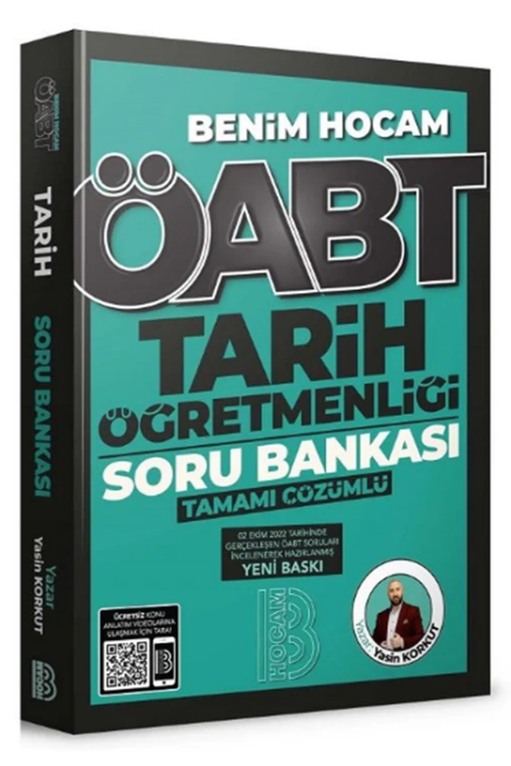 ÖABT Tarih Öğretmenliği Soru Bankası Çözümlü Benim Hocam Yayınları