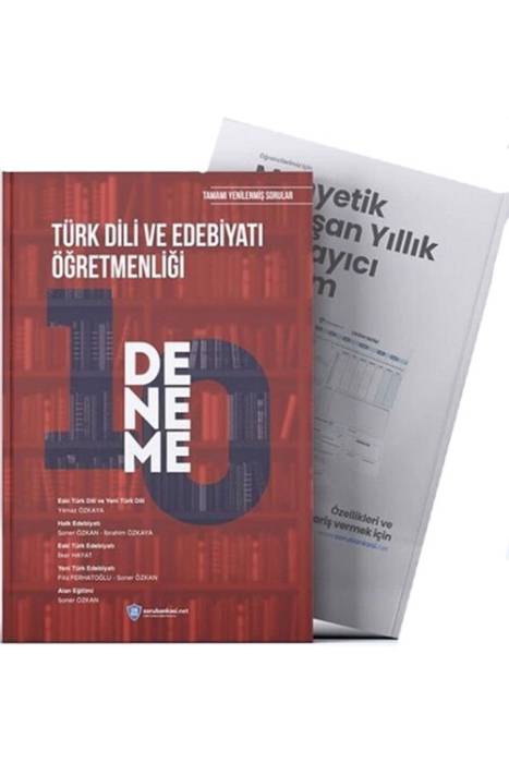 Sorubankası.net ÖABT Türk Dili ve Edebiyatı Öğretmenliği 10 Deneme Sorubankası.net Yayınları