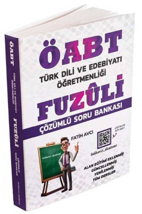 ÖABT Türk Dili ve Edebiyatı Öğretmenliği Fuzuli Soru Bankası Çözümlü Fatih Avcı Yayınları