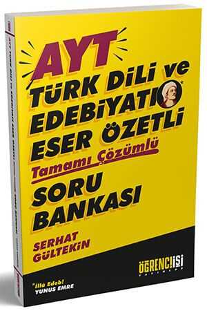 Öğrenci İşi AYT Edebiyat Eser İçerikli Soru Bankası Öğrenci İşi Yayınları