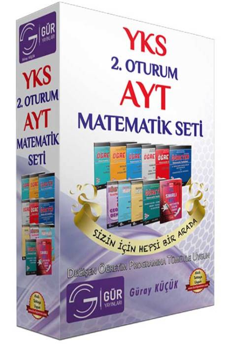 Öğreten AYT Matematik Set Gür Yayınları