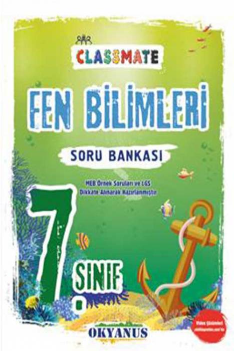 Okyanus 7. Sınıf Classmate Fen Bilimleri Soru Bankası Okyanus Yayınları