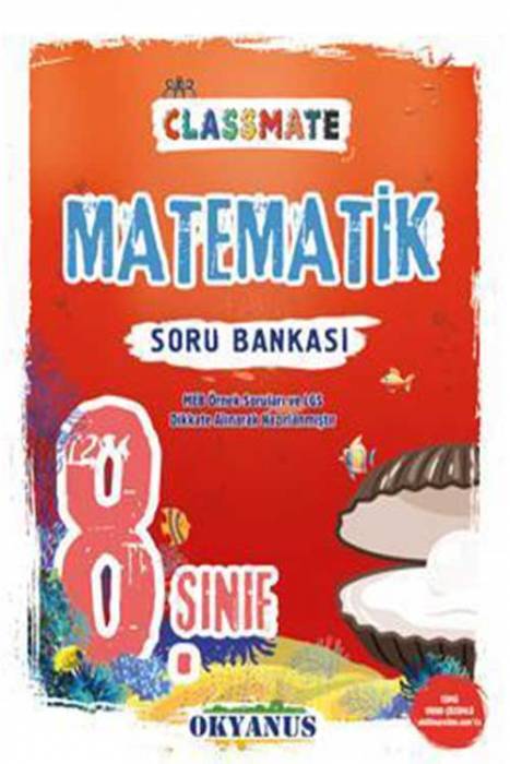 Okyanus 8. Sınıf LGS Classmate Matematik Soru Bankası Okyanus Yayınları