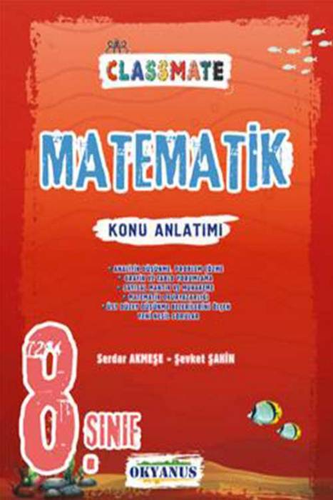 Okyanus 8. Sınıf LGS Classmate Matematik Konu Anlatımı Okyanus Yayınları