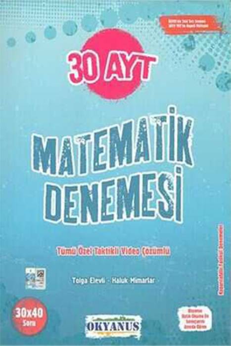 Okyanus AYT Matematik 30 Deneme Okyanus Yayınları