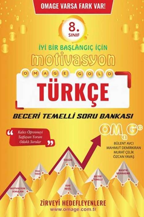 Omage 8. Sınıf Omage Motivasyon English Soru Bankası Omage Yayınları