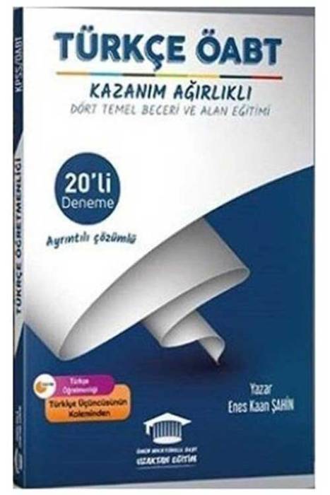 Ömür Hoca ÖABT Türkçe Öğretmenliği Dört Temel Beceri ve Alan Eğitimi 20 Deneme