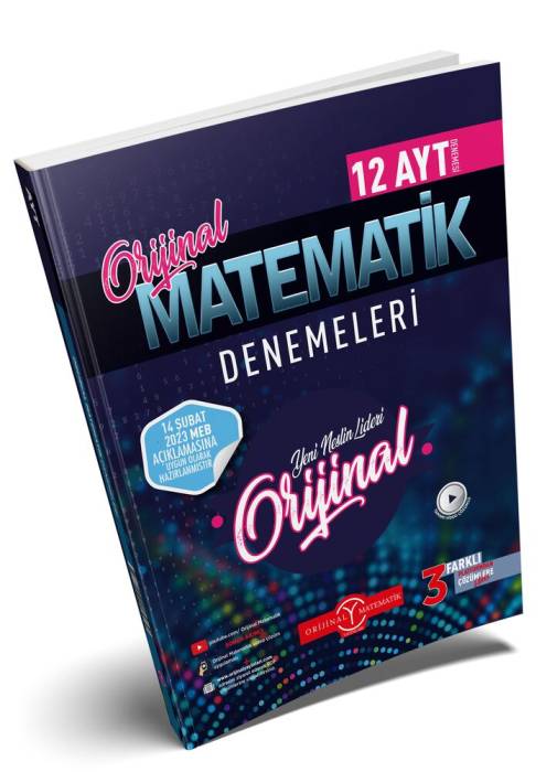  AYT Matematik 12 li Deneme Özel Baskı Orijinal Yayınları