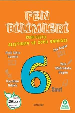 Örnek Akademi 6. Sınıf Fen Bilimleri Konu Özetli Araştırma ve Soru Bankası Örnek Akademi Yayınları