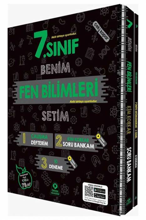 Örnek Akademi 7. Sınıf Benim Fen Bilimleri Setim Örnek Akademi Yayınları