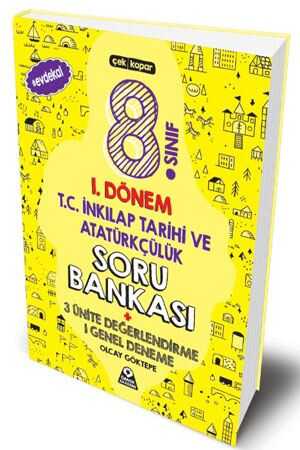 Örnek Akademi 8. Sınıf 1. Dönem T.C İnkılap Tarihi ve Atatürkçülük Soru Bankası Örnek Akademi Yayınları