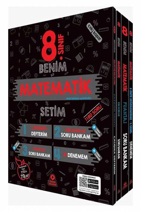 Örnek Akademi 8. Sınıf Benim Matematik Setim Örnek Akademi Yayınları