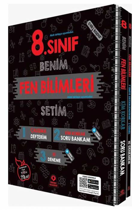 Örnek Akademi 8. Sınıf Benim Fen Bilimleri Setim Örnek Akademi Yayınları