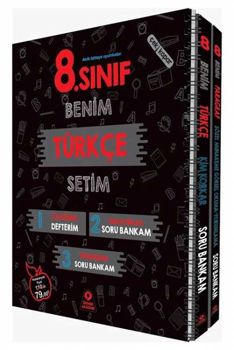 Örnek Akademi 8. Sınıf Benim Türkçe Setim Örnek Akademi Yayınları