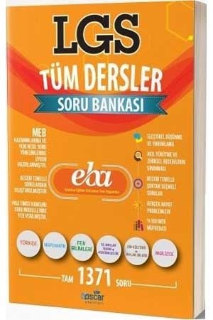 Oscar 8. Sınıf LGS Tüm Dersler EBA Soru Bankası Oscar Yayınları