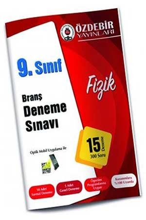 Özdebir 9. Sınıf Fizik Branş Deneme Özdebir Yayınları