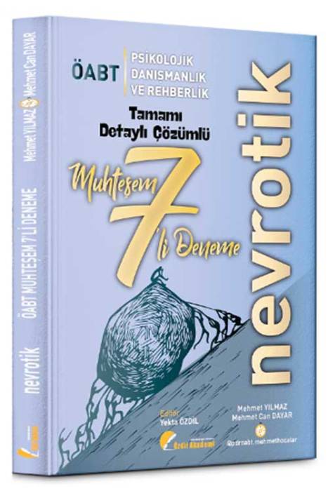 Özdil Akademi ÖABT Psikolojik Danışmanlık ve Rehberlik Nevrotik 7 Altın Deneme Özdil Akademi Yayınları