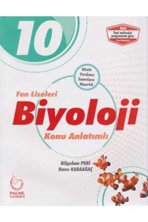 Palme 10. Sınıf Fen Liseleri Biyoloji Konu Anlatımlı Palme Yayınevi