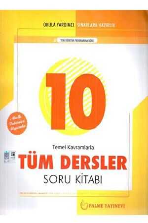 Palme 10. Sınıf Tüm Dersler Soru Kitabı Palme Yayınevi