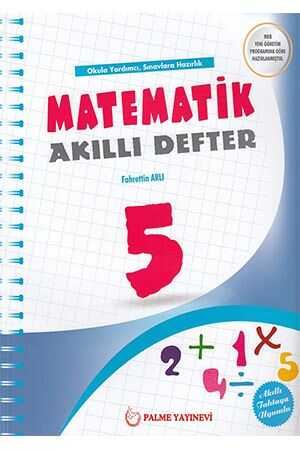 Palme 5. Sınıf Matematik Akıllı Defter Palme Yayınevi