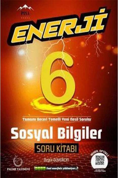 Palme 6. Sınıf Enerji Sosyal Bilgiler Soru Kitabı Palme Yayınevi