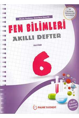 Palme 6. Sınıf Fen Bilimleri Akıllı Defter Palme Yayınevi