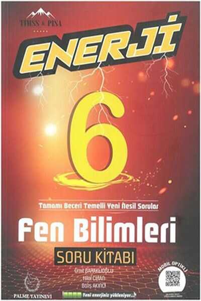 Palme 6. Sınıf Fen Bilimleri Enerji Soru Kitabı Palme Yayınevi