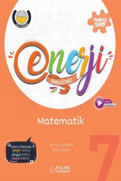 Palme 7. Sınıf Matematik Enerji Soru Kitabı Palme Yayınevi