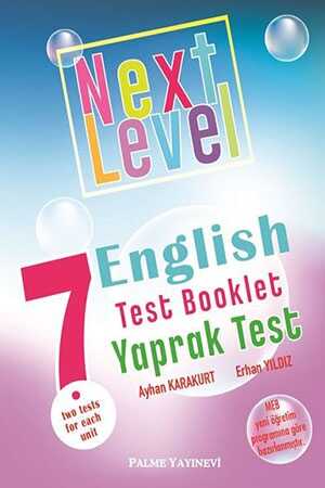 Palme 7. Sınıf Next Level English Test Booklet Palme Yayınevi